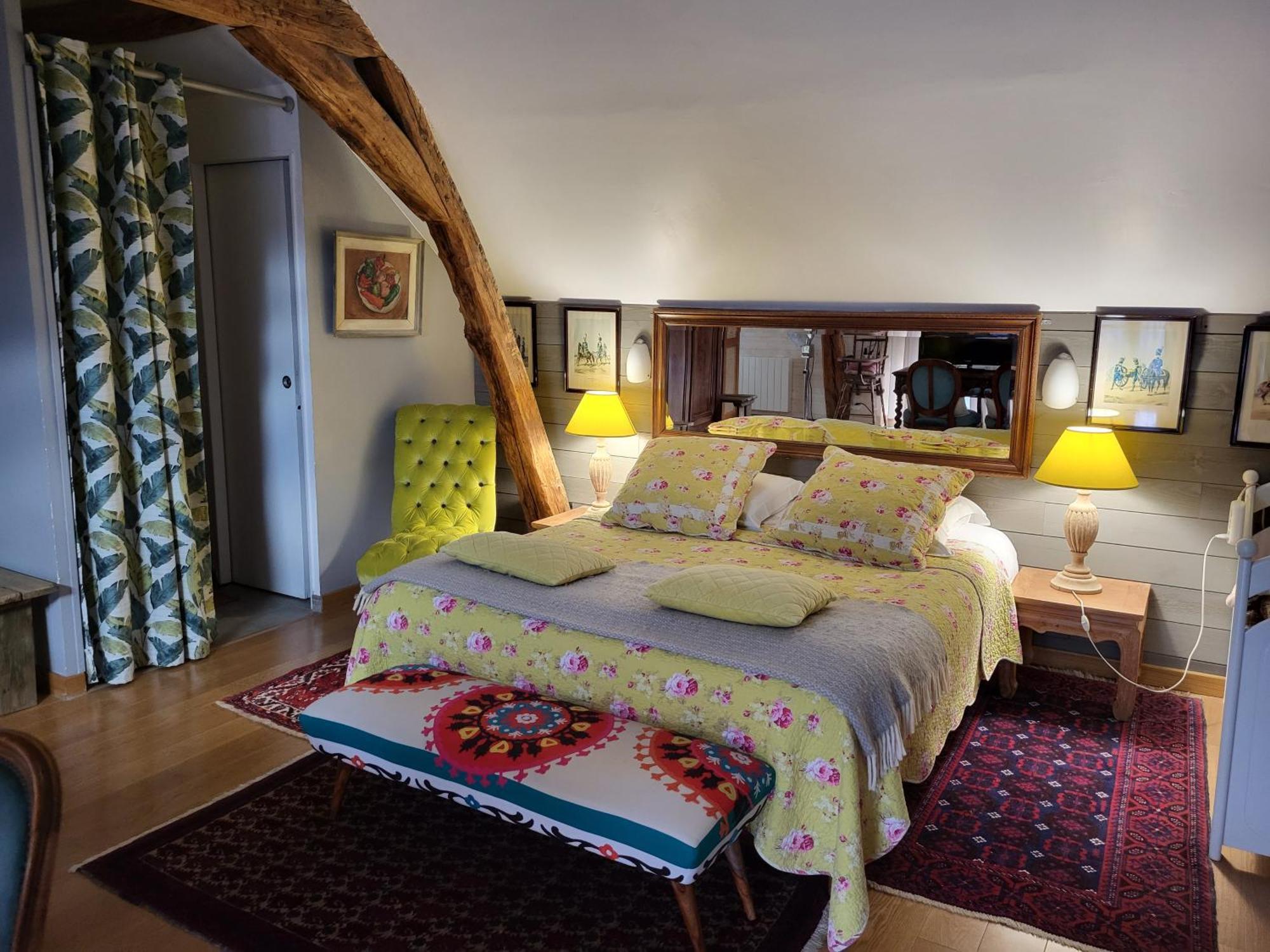Les Glycines Bed and Breakfast Ury Εξωτερικό φωτογραφία
